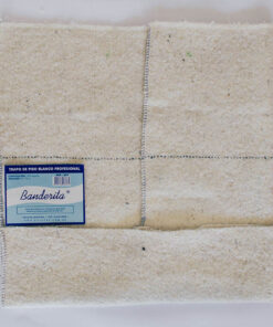 TRAPO DE PISO BLANCO PROFESIONAL BANDERITA 60X70CM