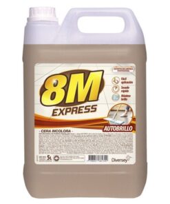 8M EXPRESS CERA AUTOBRILLO INCOLORA X5L
