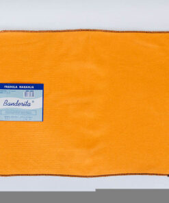 FRANELA NARANJA BANDERITA 36X50CM