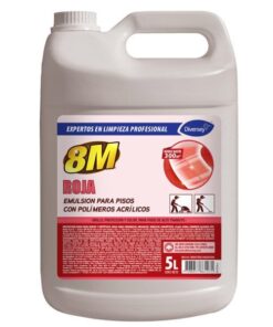 8M CERA ROJA CON POLIMEROS ACRILICOS X 5L