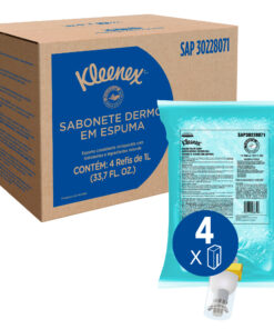 Jabón KLEENEX en espuma automático 1000cc